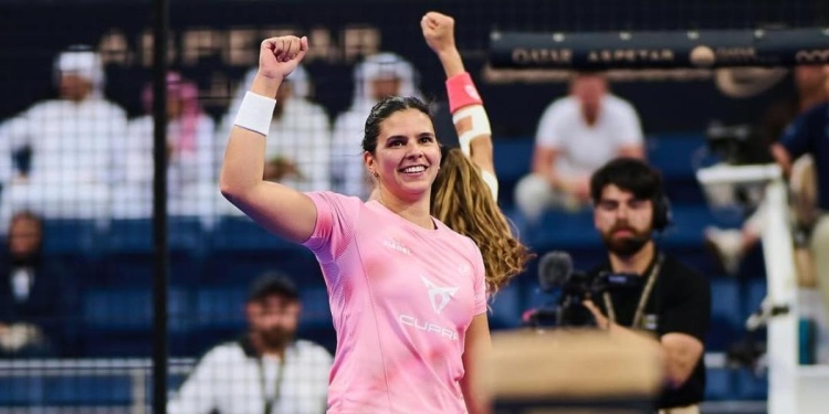 Delfina Brea, la argentina Nº1 del mundo, ganó un partido épico y ya está en la final del Premier Pádel de Buenos Aires