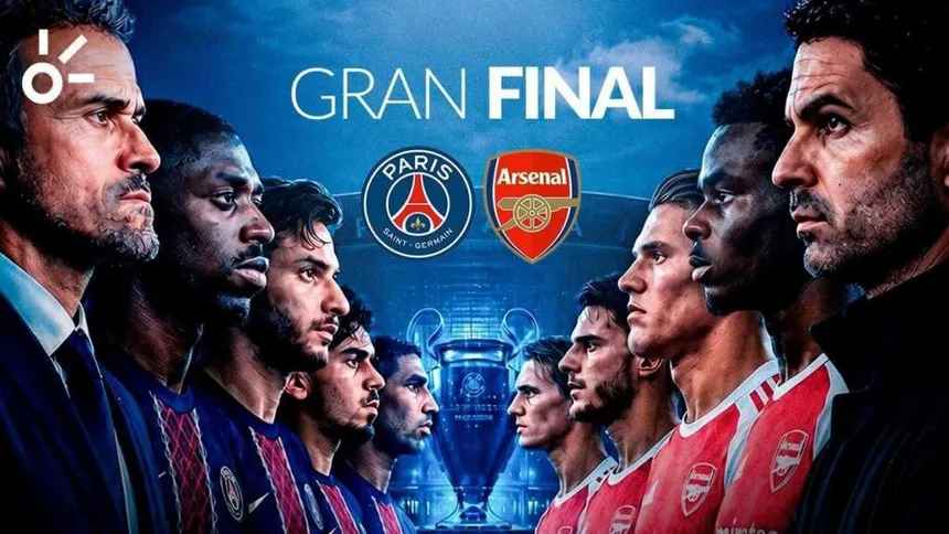PSG y Arsenal definirán la Champions League 2026