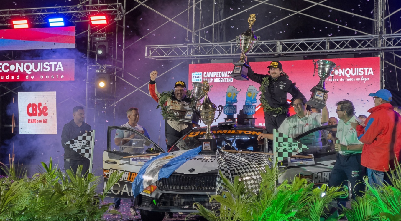 MIGUEL BALDONI SE CONSAGRÓ TETRACAMPEÓN DEL RALLY DEL JAAUKANIGÁS